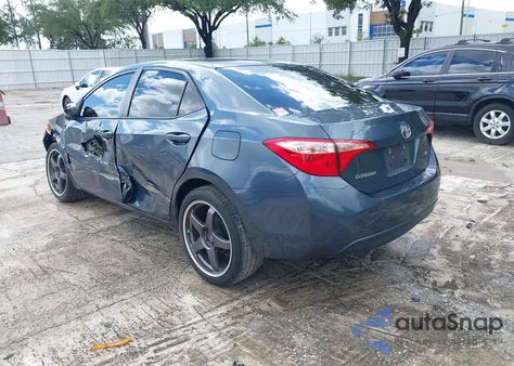 2019 Toyota Corolla Le from USA, damaged, VIN 2T1BURHE0KC242779
